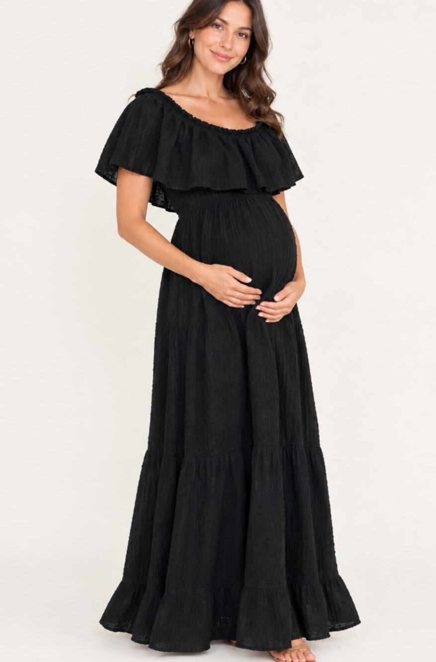 Nothing Fits But Maternity Nursing Black Small Medium